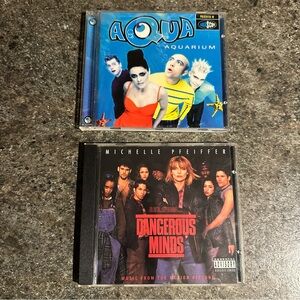 ⭐️ Aqua and Dangerous Minds CD Set